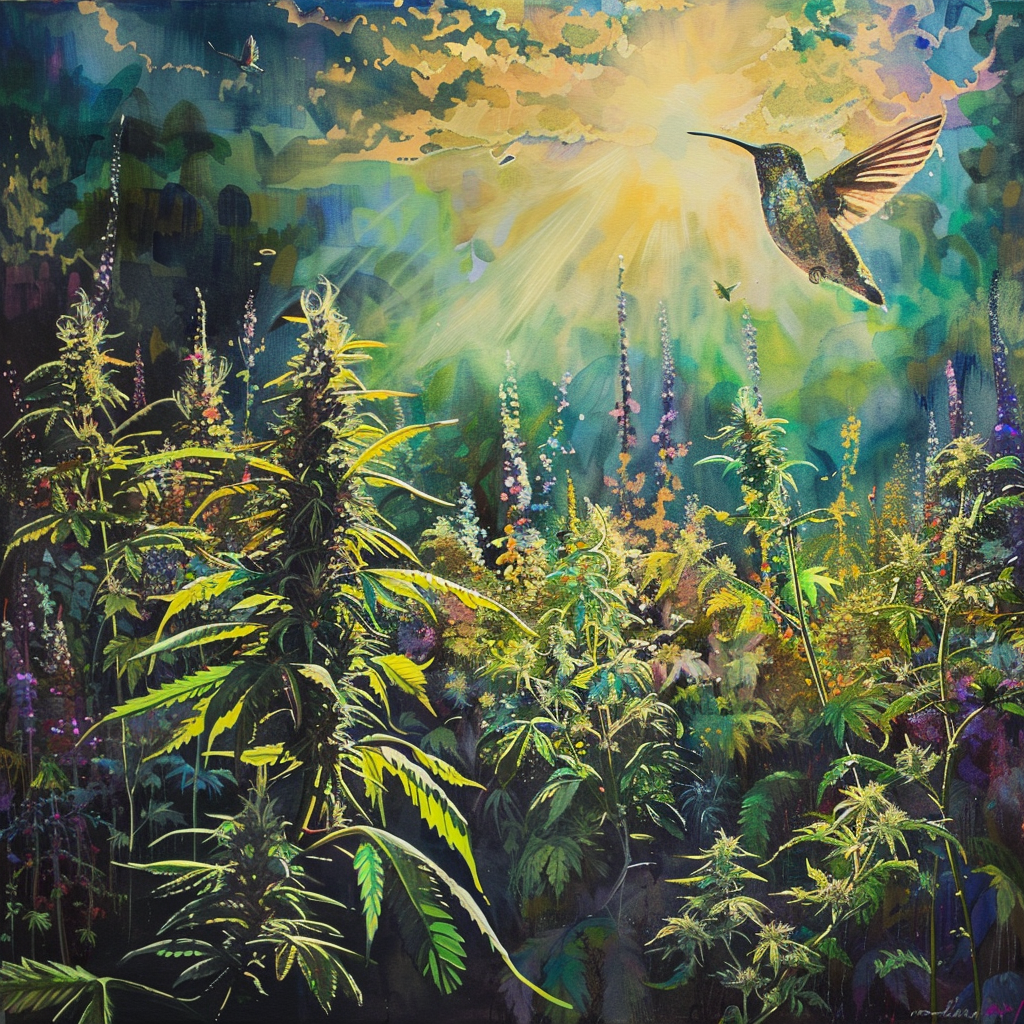schutzengelein_painting_marihuana_field_sunlight_hummingbird_bf941569-ecd1-4035-bbcc-1ffdf260f680_1